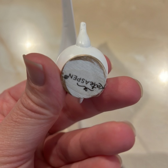 New Kate Aspen Tea Party Card Holder - Picture 3 of 5